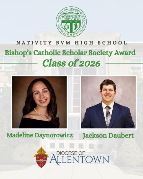 Congratulations to our Bishop’s Catholic Scholar Society Award Recipients!